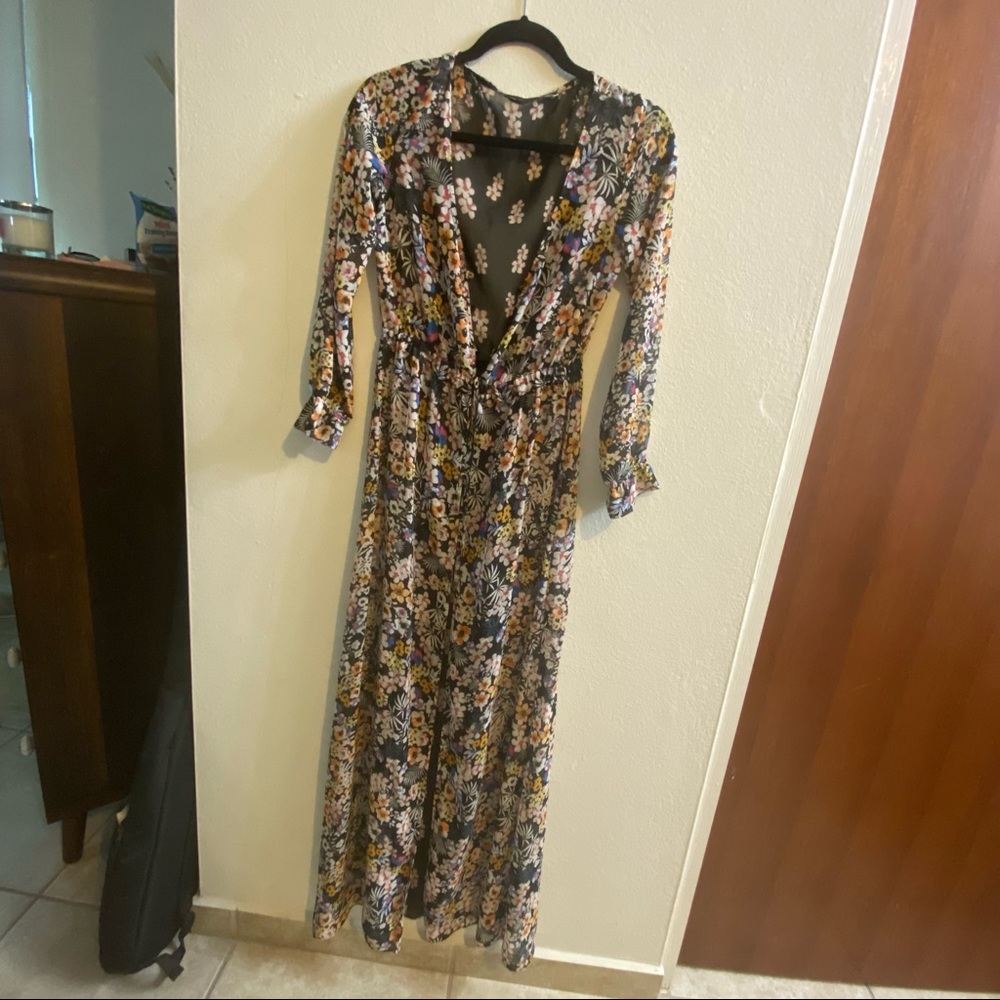 Floral maxi dress